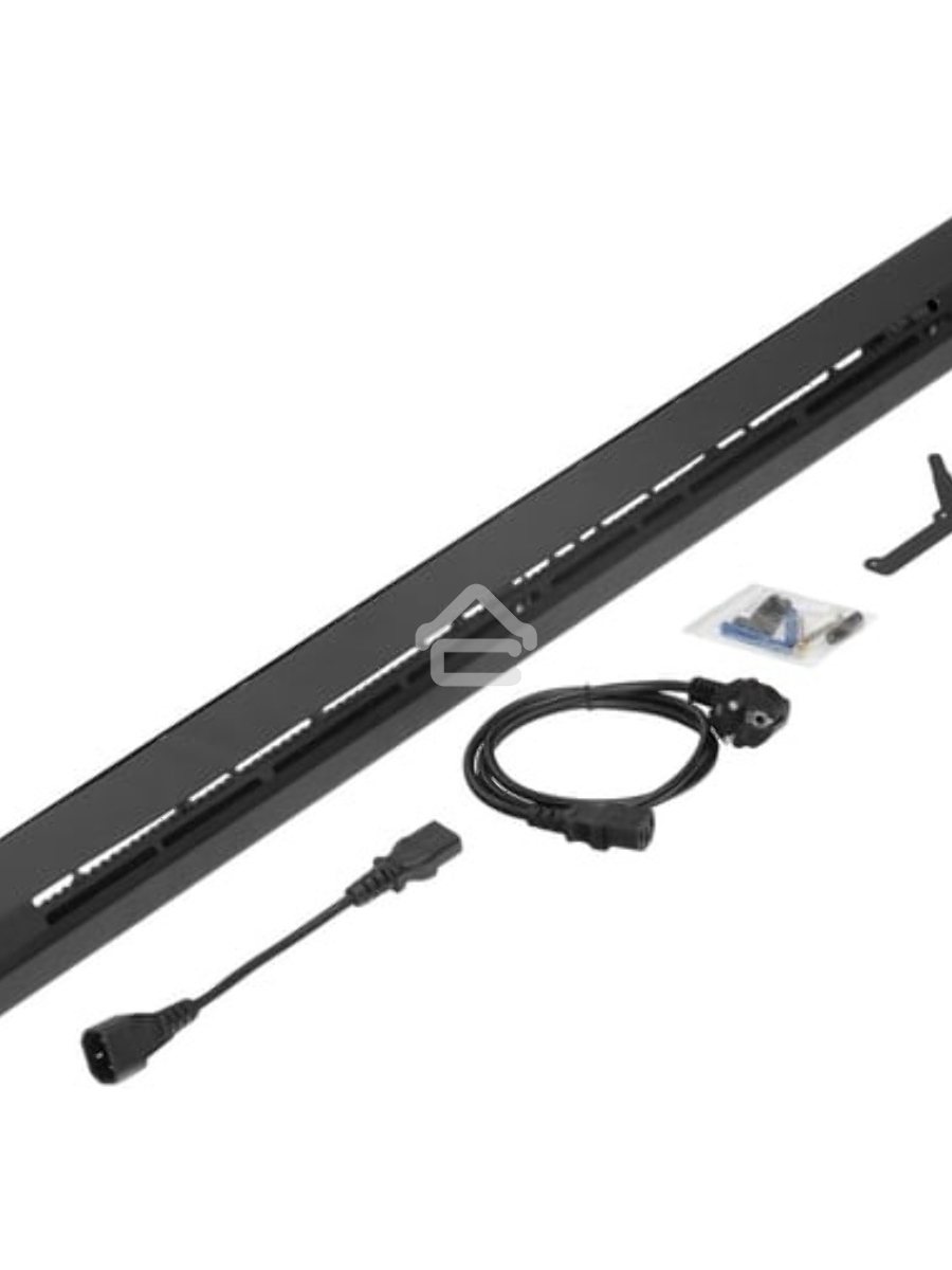 Конвектор электрический плинтусный Denzel ATRIC-450 черный, 450 Вт, 6 м2