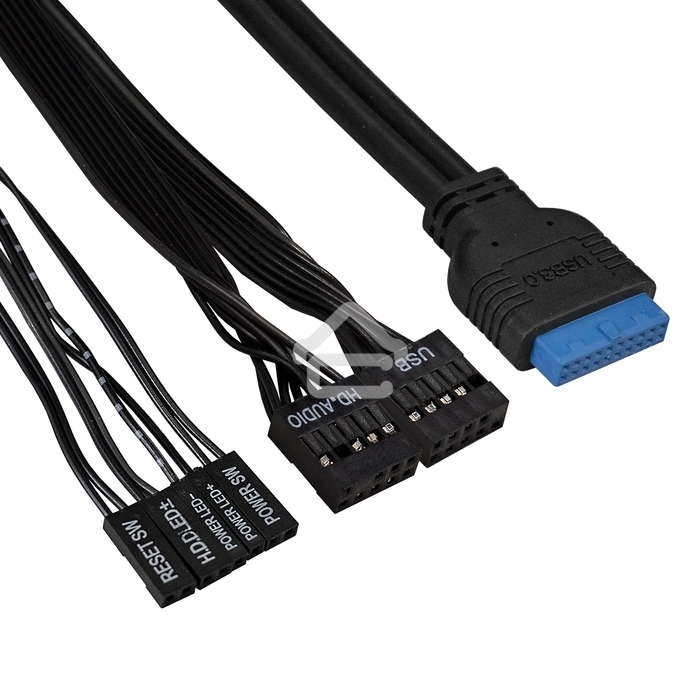 Компьютерный корпус Miditower ExeGate CP-603UB-UNS400 (ATX, БП UNS400 с вент. 12см, 2хUSB, аудио, черный)