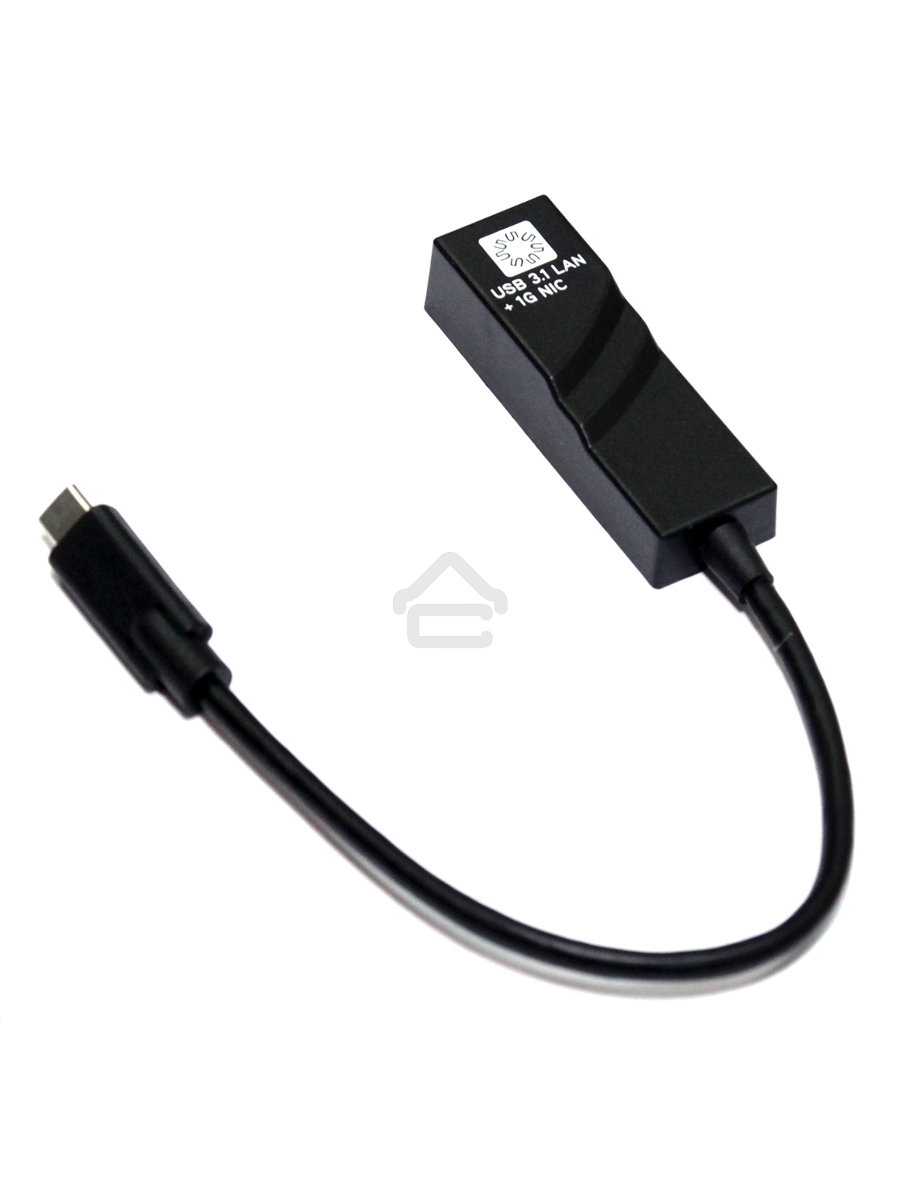 Кабель-адаптер 5bites UA3C-45-07BK USB3.1 / RJ45 1G / BLACK