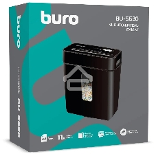 Шредер Buro Home BU-S630 (секр.P-4) фрагменты 6лист. 11лтр. пл.карты
