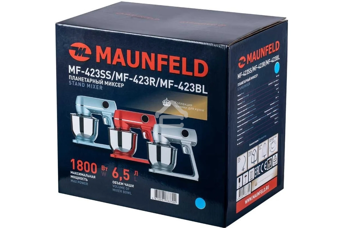 Миксер планетарный Maunfeld MF-423SS