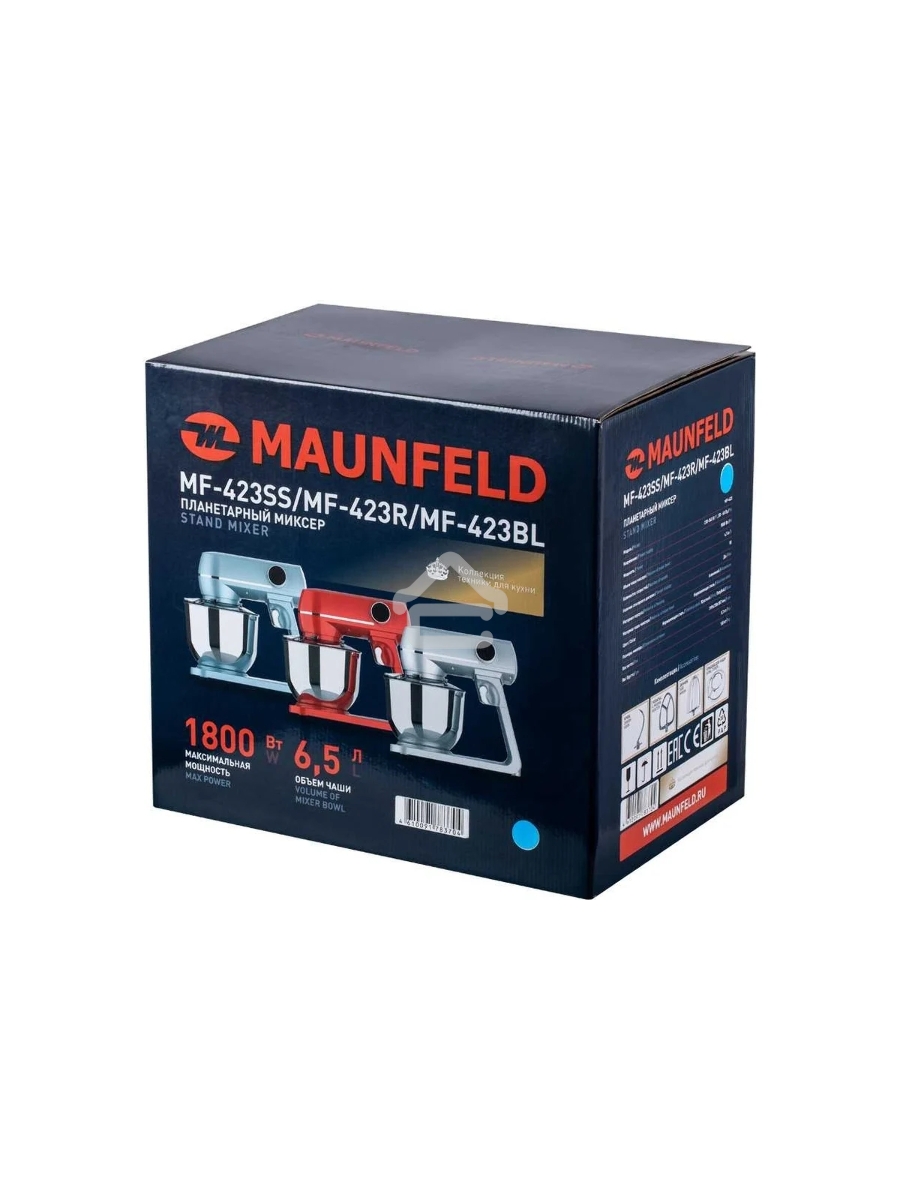 Миксер планетарный Maunfeld MF-423SS