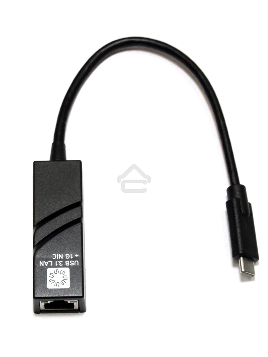 Кабель-адаптер 5bites UA3C-45-07BK USB3.1 / RJ45 1G / BLACK