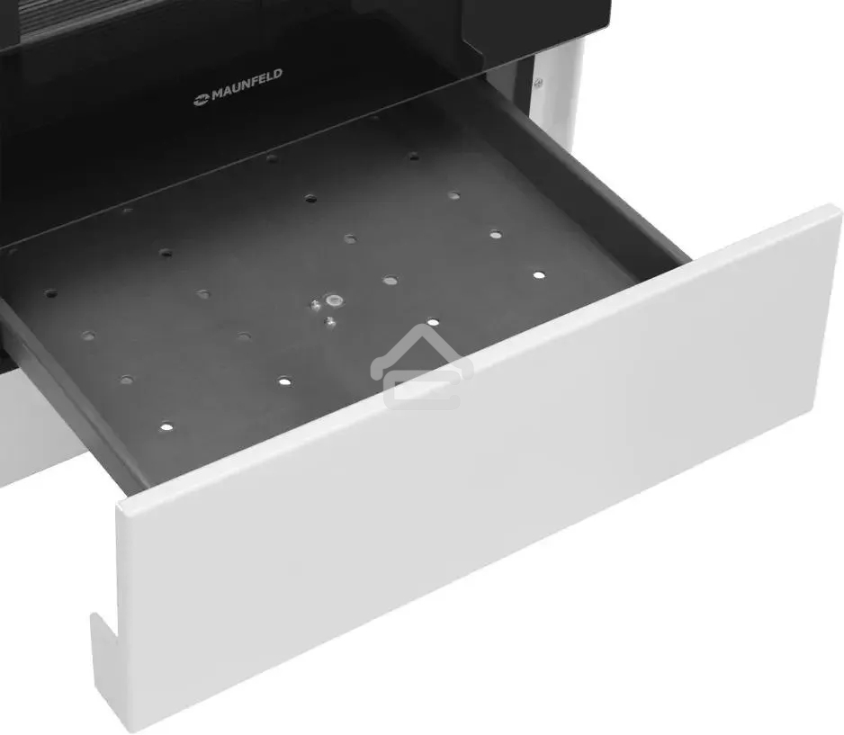 Плита электрическая Maunfeld MEC55CW08D белый, конфорок 4 шт, духовка 60 л, 50 см x 85 см x 60 см