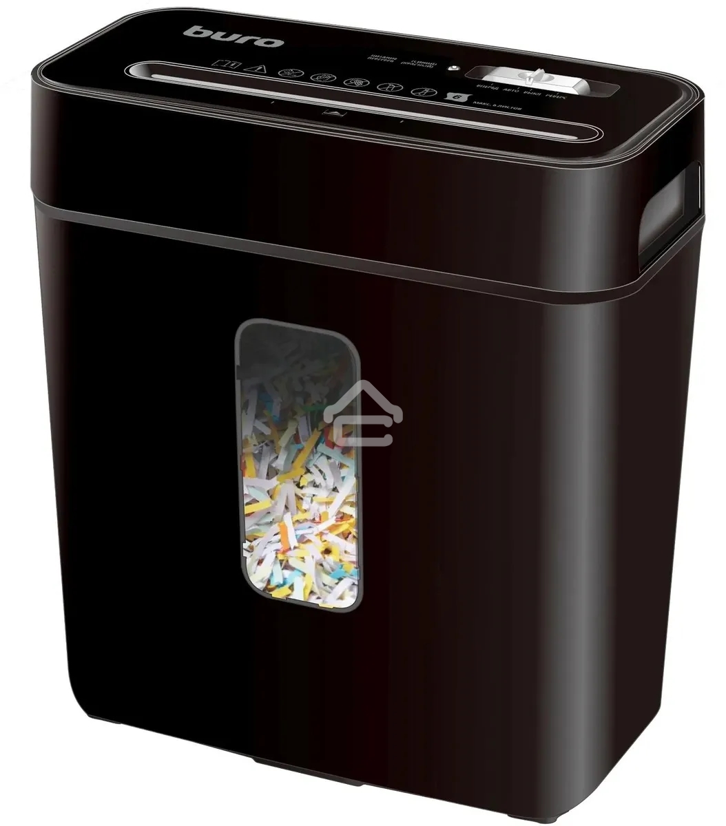 Шредер Buro Home BU-S630 (секр.P-4) фрагменты 6лист. 11лтр. пл.карты
