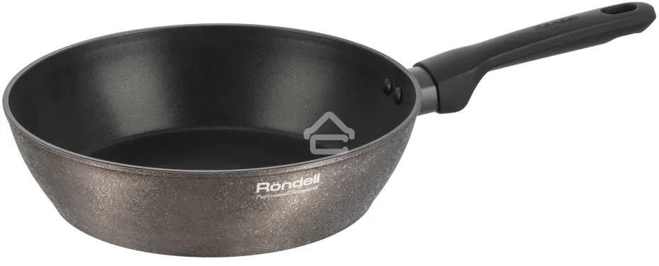 Сковорода Rondell Posh RDA-1476, 26 см, без крышки, серый