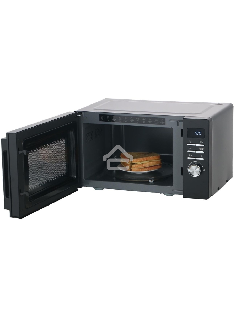Микроволновая печь Gorenje MO23A3BH черный, 23 л, 800 Вт, переключатели - поворотный механизм/кнопки