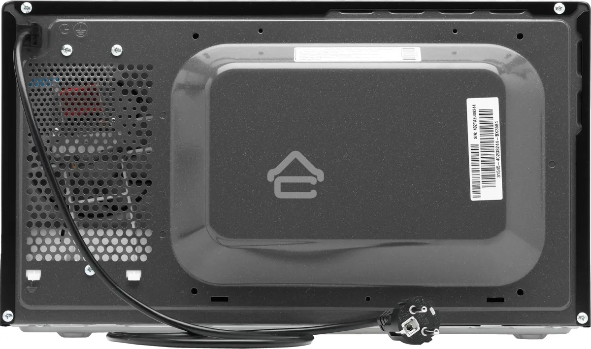 Микроволновая печь LG MW25R35GIS черный, 25 л, 1000 Вт, переключатели - сенсор