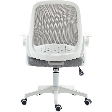 Кресло компьютерное Cactus CS-WMC212-GY белый/серый, сетка/ткань