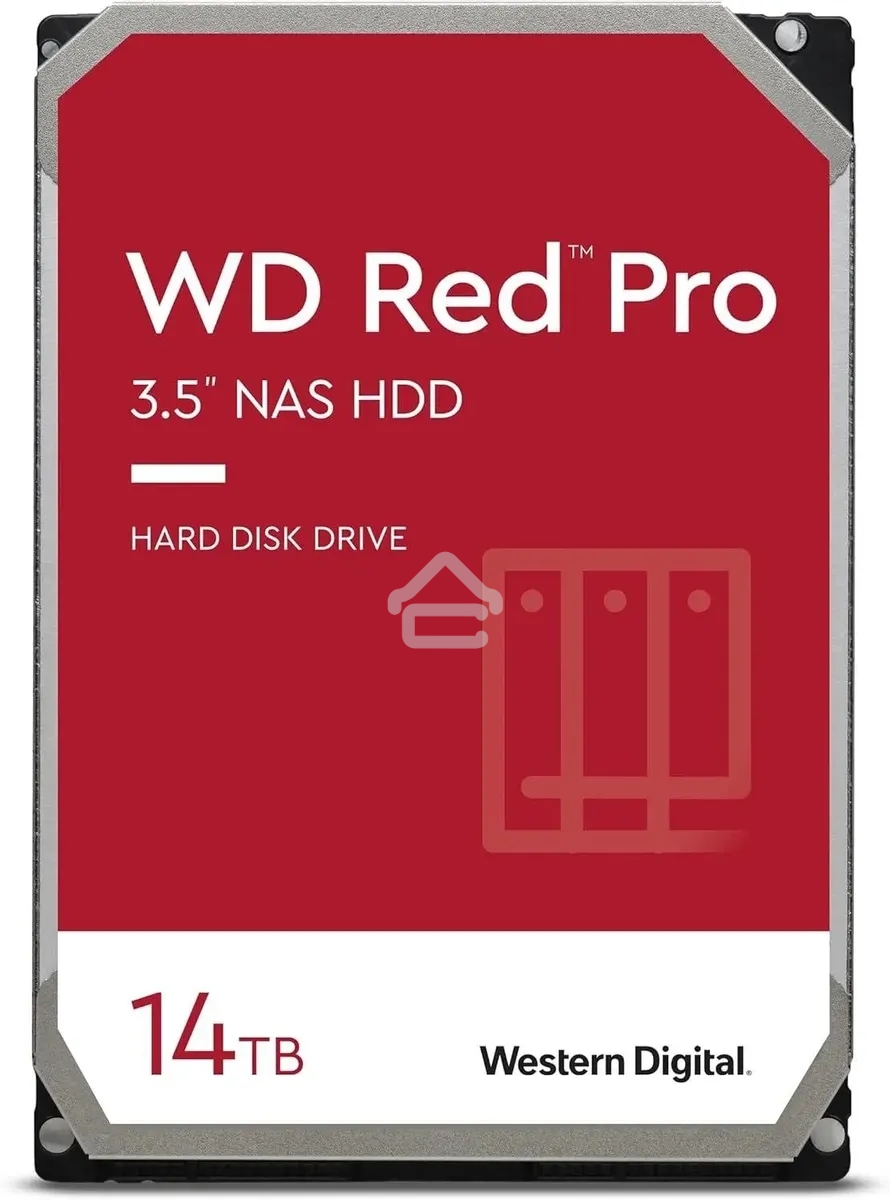 Жесткий диск WD SATA-III 14TB WD142KFGX NAS Red Pro (7200rpm) 512Mb 3.5