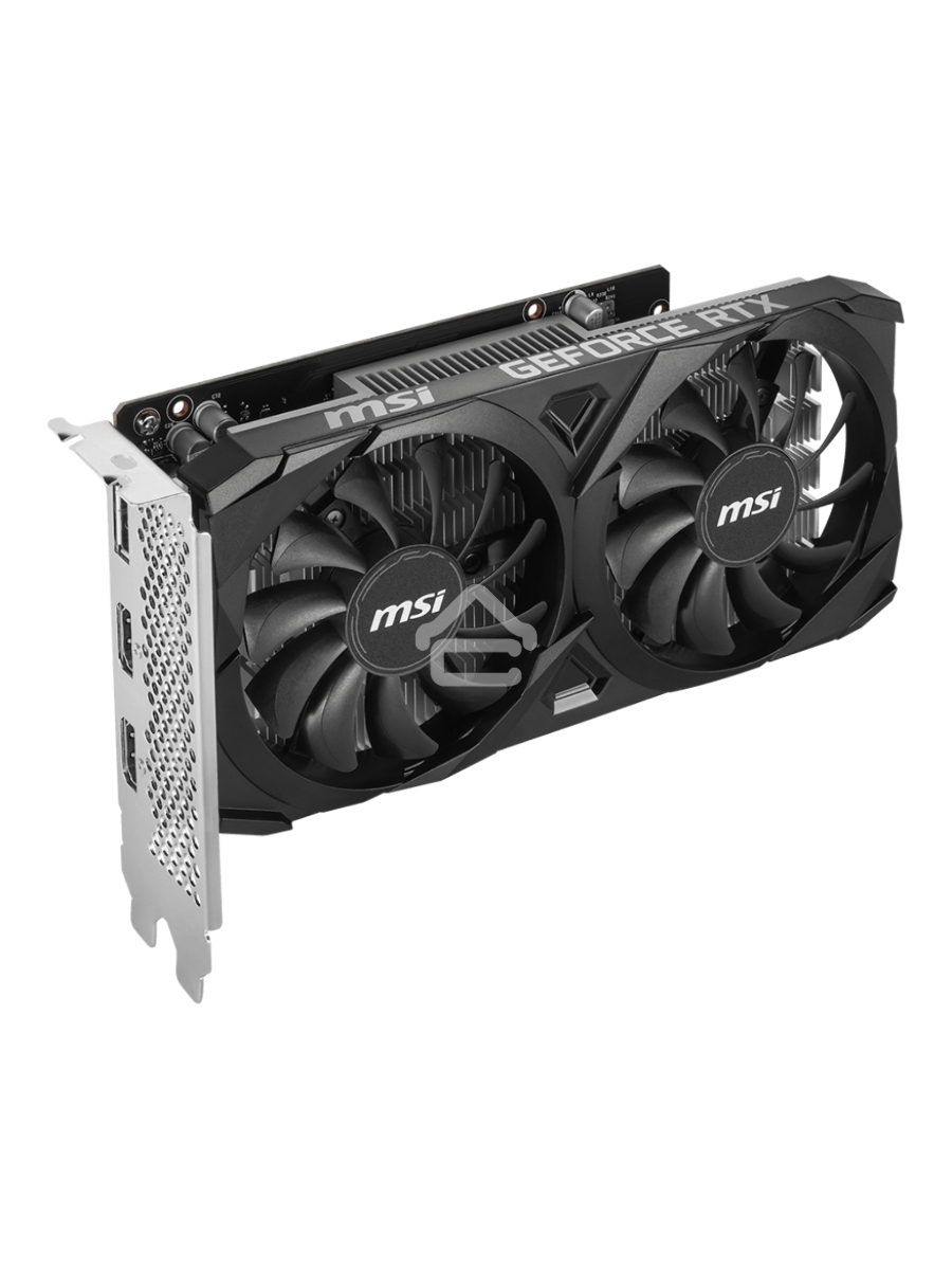 Видеокарта MSI RTX3050 VENTUS 2X E 6G OC NVIDIA RTX 3050 6Gb,  GDDR6, PCI-E 4.0, HDMIx2  DPx1 HDCP