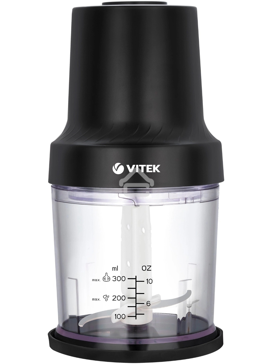 Измельчитель электрический Vitek VT-7131 0.3л. 800Вт черный
