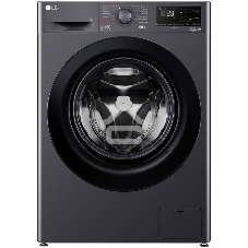 Стиральная машина LG F2V3PS6J черная, загрузка фронтальная 8кг, 1400 об/мин., класс: A