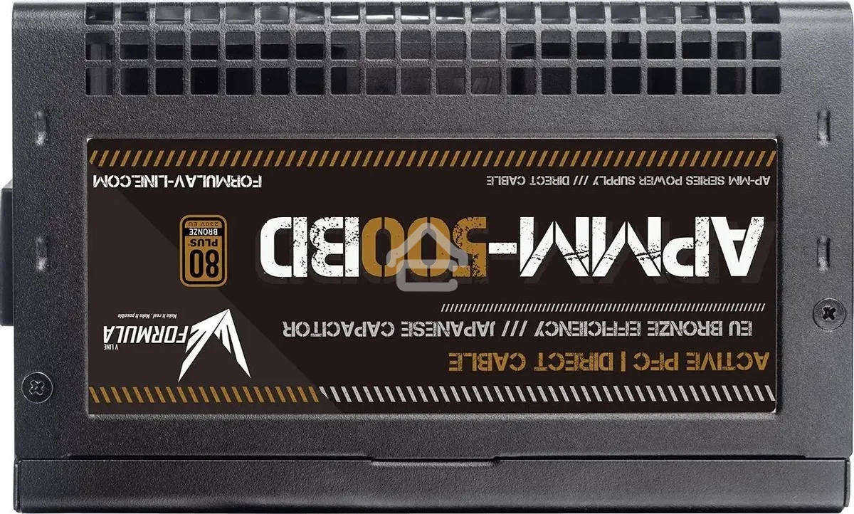 Блок питания Aerocool/Formula APMM-500BD, 500Вт, 80 PLUS Bronze, 120мм, черный