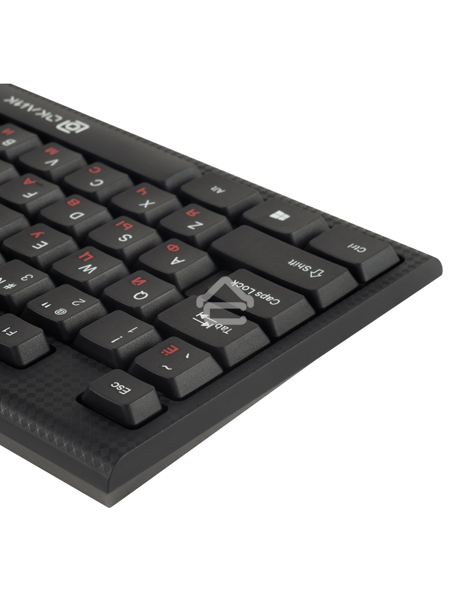 Клавиатура + мышь Oklick 630M клав:черный мышь:черный USB