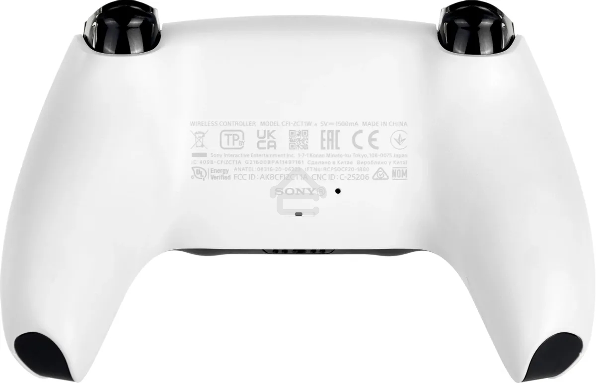 Геймпад Sony PlayStation 5 DualSense Wireless Controller белый (CFI-ZCT1W)