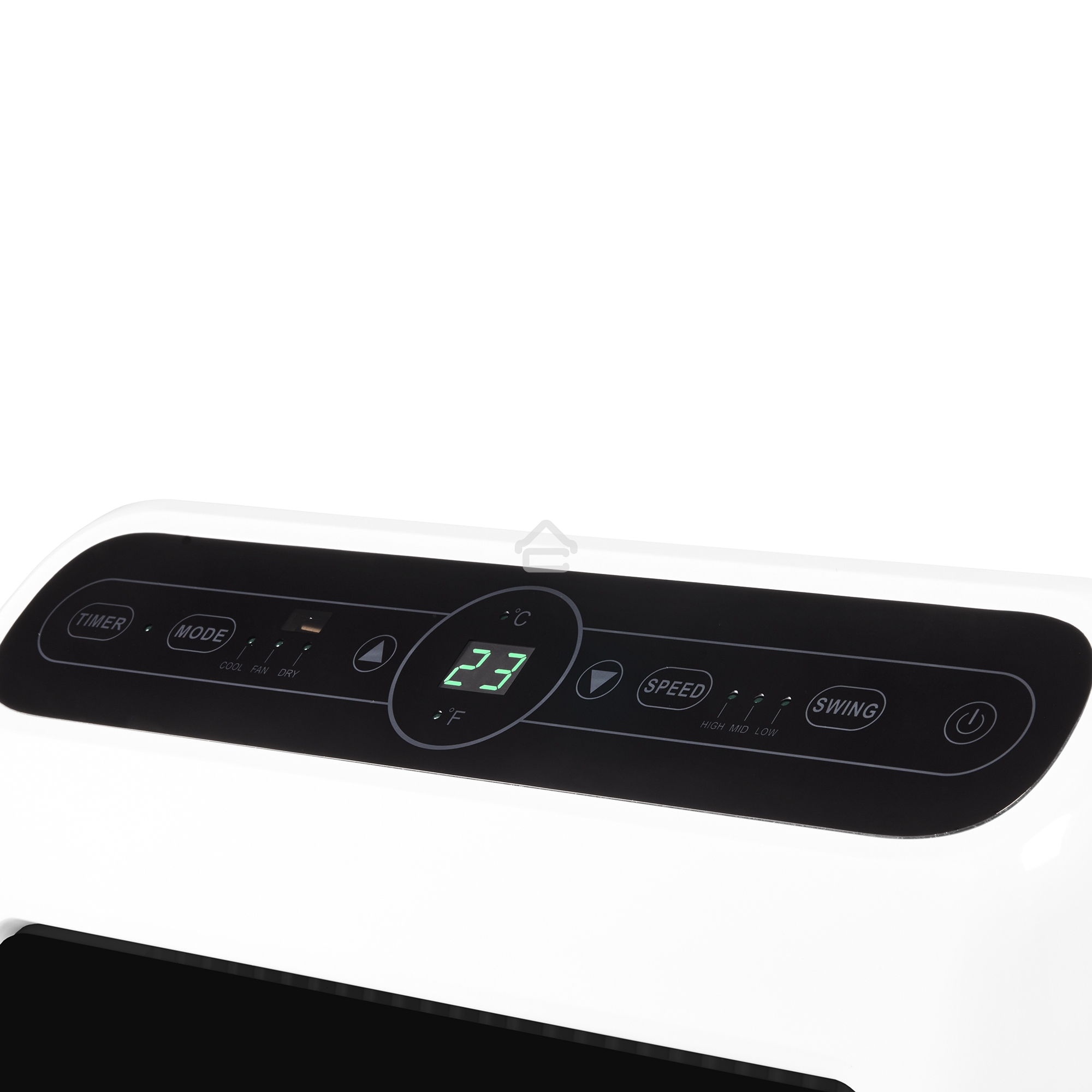 Кондиционер мобильный Ballu Aura BPAC-12 CP/N1_24Y 12000 BTU, 30 м², 52 дБ, охлаждение, осушение, белый