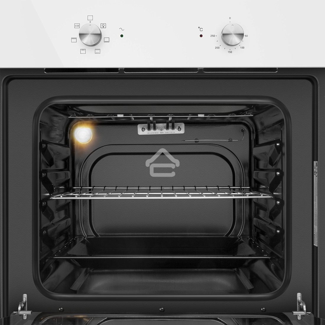 Духовой шкаф электрический встраиваемый HOMSair OES660WH01 белый