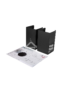 Вытяжка наклонная LEX MIRA G 500 BLACK черный, кнопочное управление