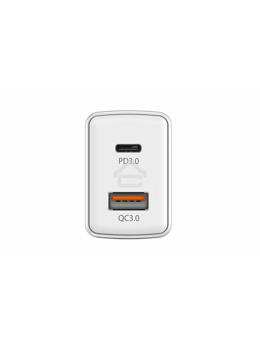 Адаптер Genius PD-20AC. Мощность 20Вт. Совместимость (порт USB-C и порт USB-A)