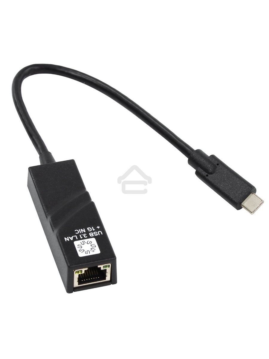 Кабель-адаптер 5bites UA3C-45-07BK USB3.1 / RJ45 1G / BLACK