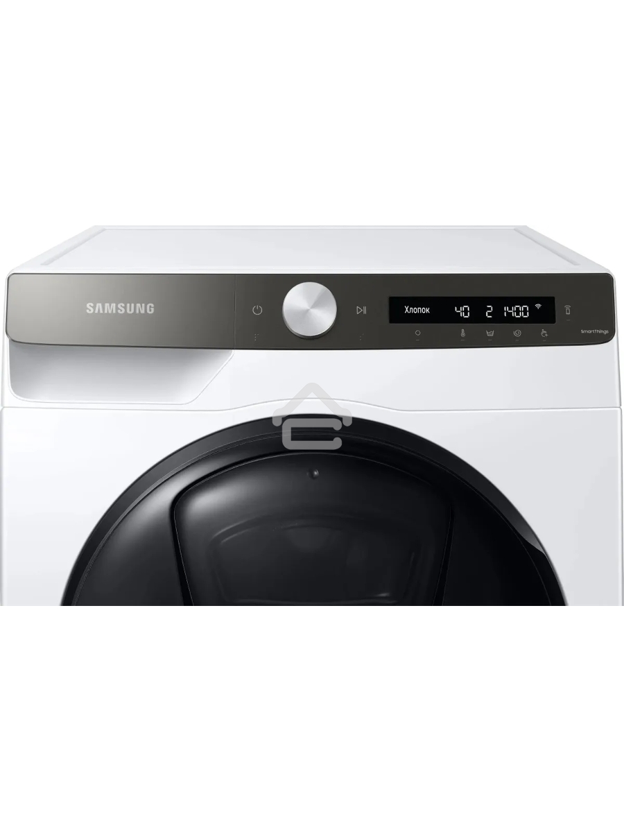 Стирально-сушильная машина Samsung WD80T554CBT/LD белый, загрузка фронтальная 8 кг, 1400 об/мин, класс: A