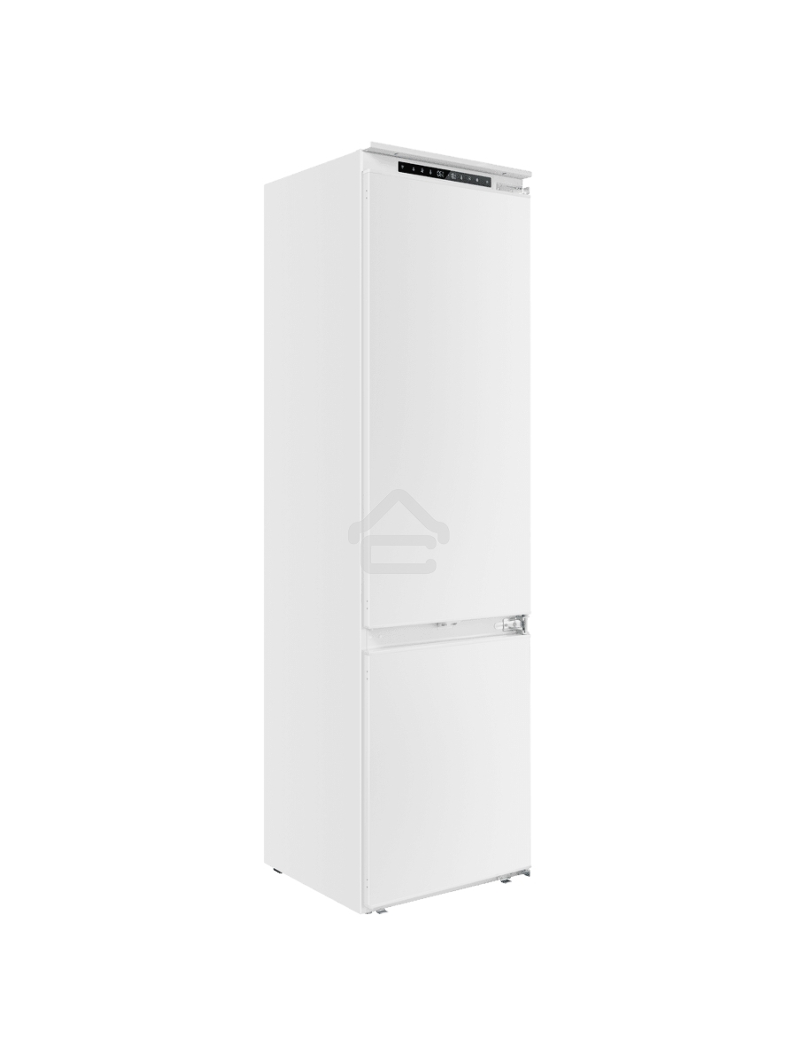 Встраиваемый холодильник Maunfeld MBF193SLFWGR Inverter белый двухкамерный 229/76 л морозилка снизу