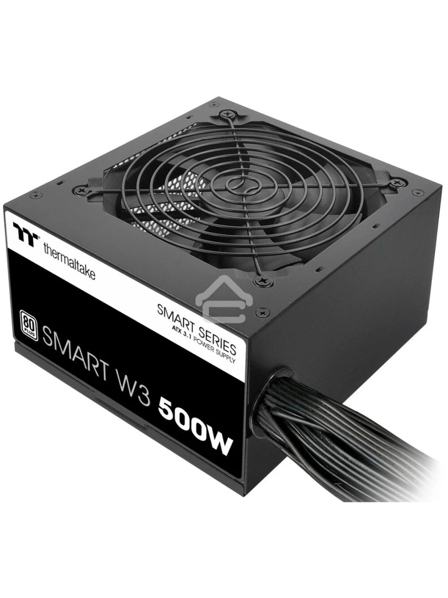 Блок питания Thermaltake Smart RGB 500W (PS-SPW-0500NNFAWE-1), 500Вт, 80 PLUS, 120мм, черный