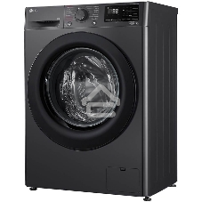 Стиральная машина LG F2V3PS6J черная, загрузка фронтальная 8кг, 1400 об/мин., класс: A