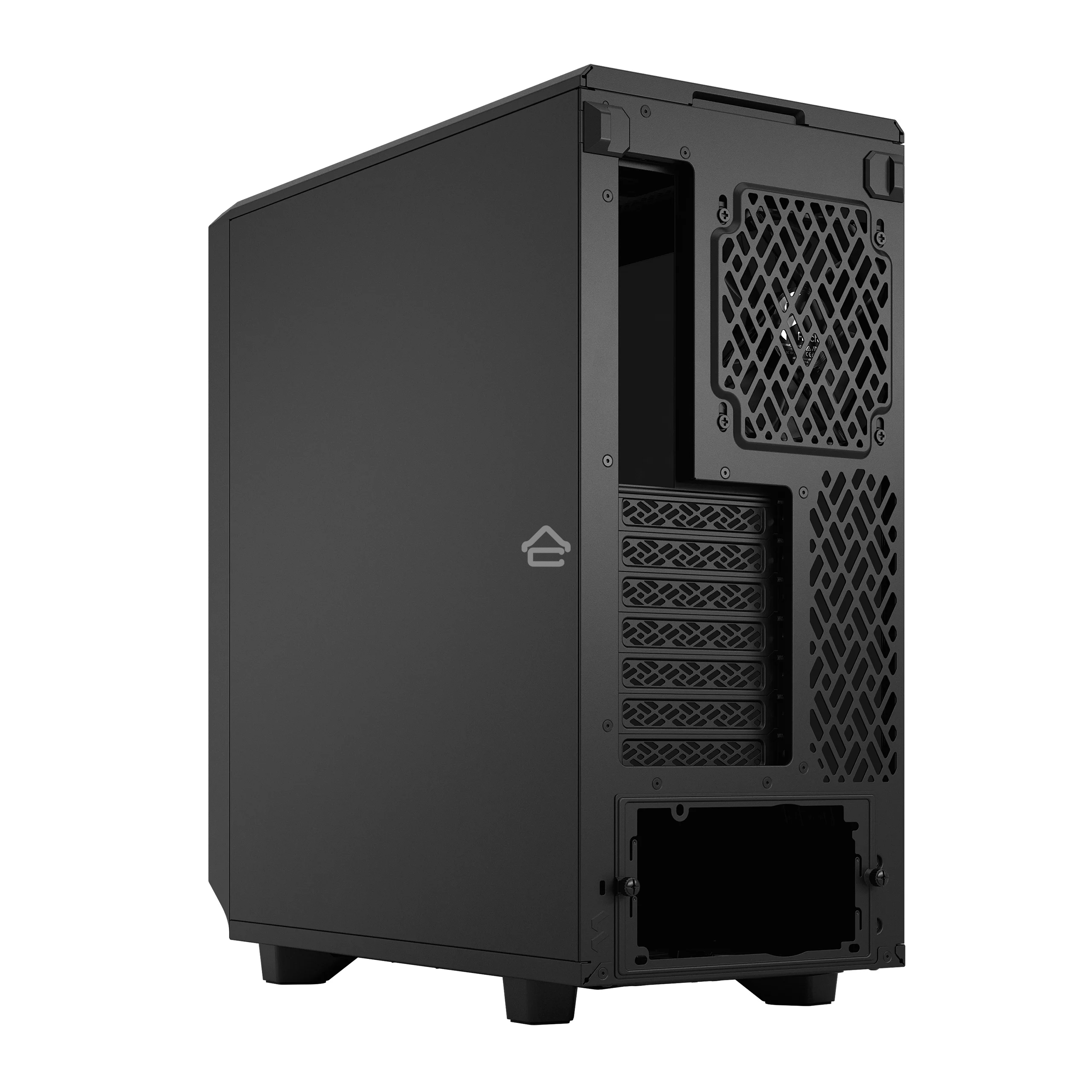 Компьютерный корпус Fractal Design MESHIFY 2 COMPACT BLACK - DARK TG/ATX, TG/2x140мм & 1x120мм fans inc./FD-C-MES2C-02