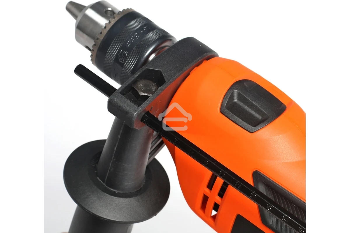 Дрель электрическая ударная PATRIOT FD600h 120301440 Эл. дрель, с ударом, мощность 600Вт, макс.диаметр 13мм, глубиномер + дополнительная ручка