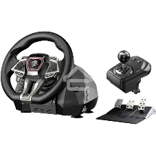 Руль Mad Catz M.2.X. PRO (USB, вибрация, 3 педали, рычаг переключения, D-Pad)