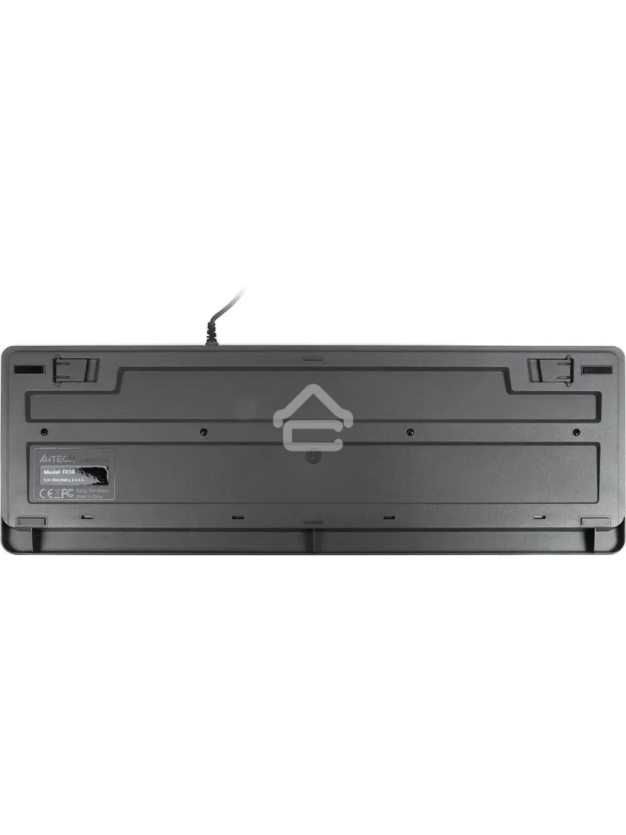 Клавиатура A4Tech Fstyler FK10 проводная, USB, черный/серый