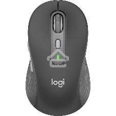 Мышь беспроводная Logitech M750 графитовый, 4000 dpi, радиоканал, Bluetooth, USB, кнопки - 5