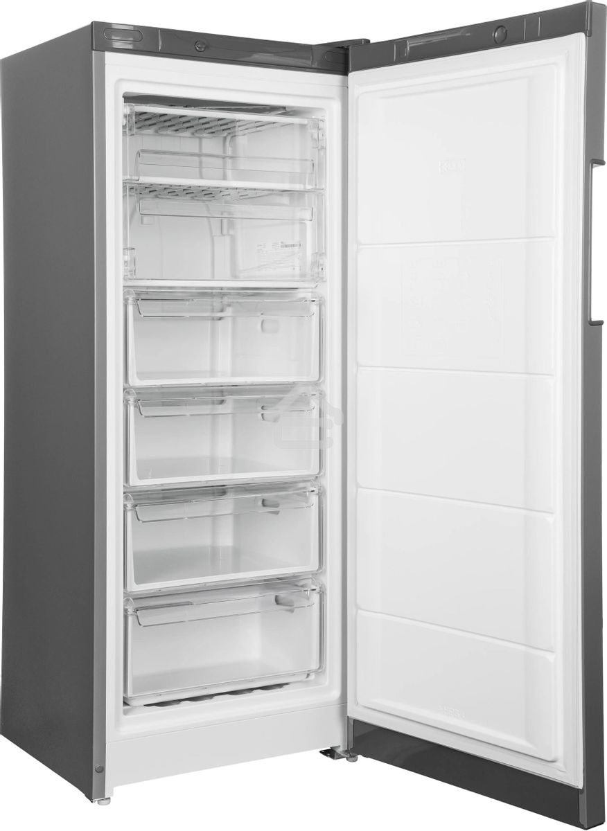 Морозильная камера Indesit DSZ 4150 G, серебристый, 214 л, 6 ящиков