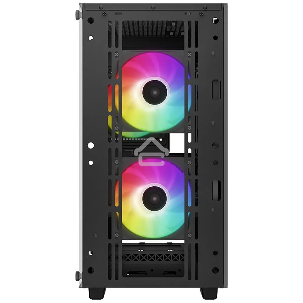 Компьютерный корпус DeepCool CC360 ARGb (R-CC360-BKAPM3-G-1) (mATX, без БП, 2xUSB, с окном)