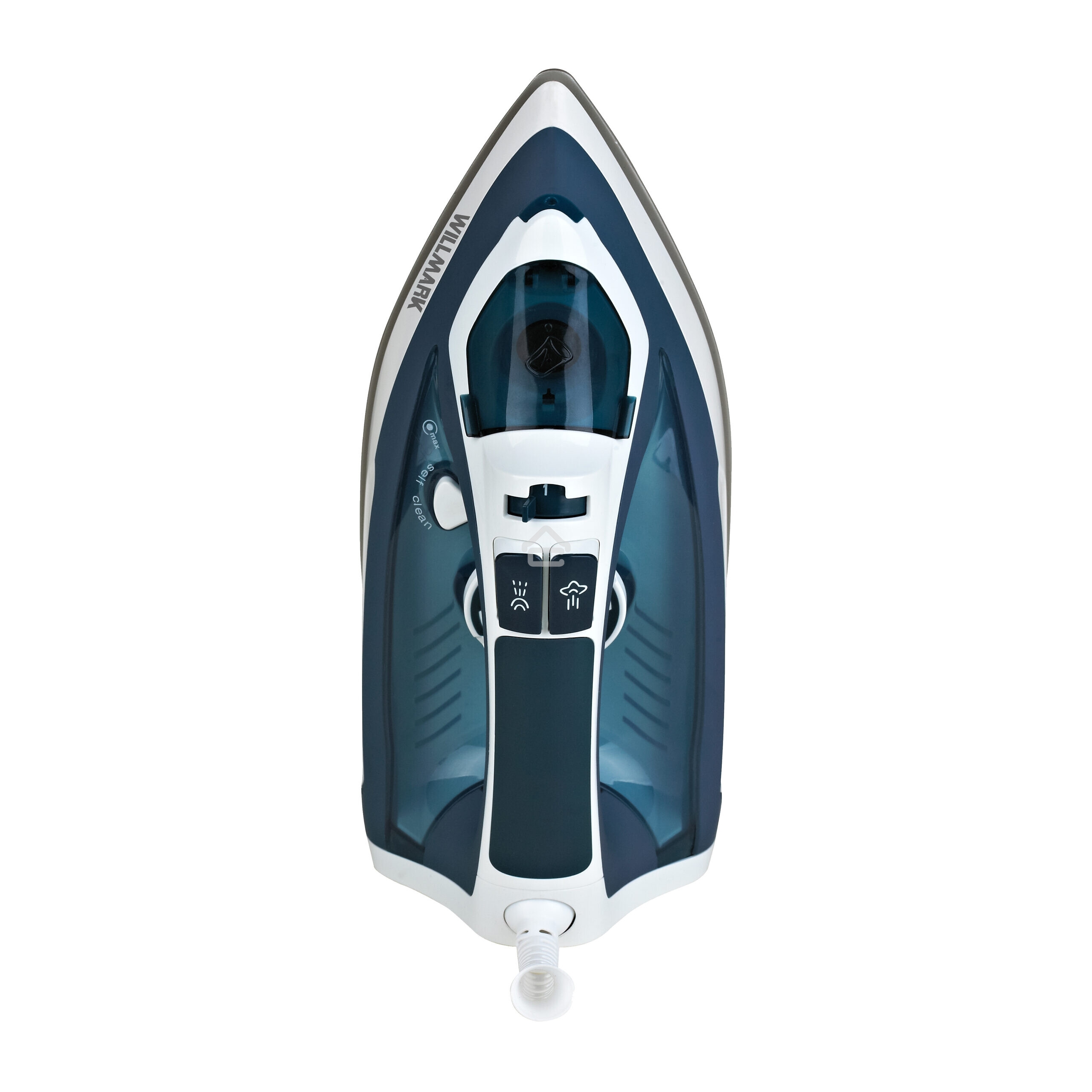 Утюг Willmark SI-2637CA (2600Вт, кер. под., 470мл, анти-накипь, анти-кап.,очист.,ав/откл., пар удар)