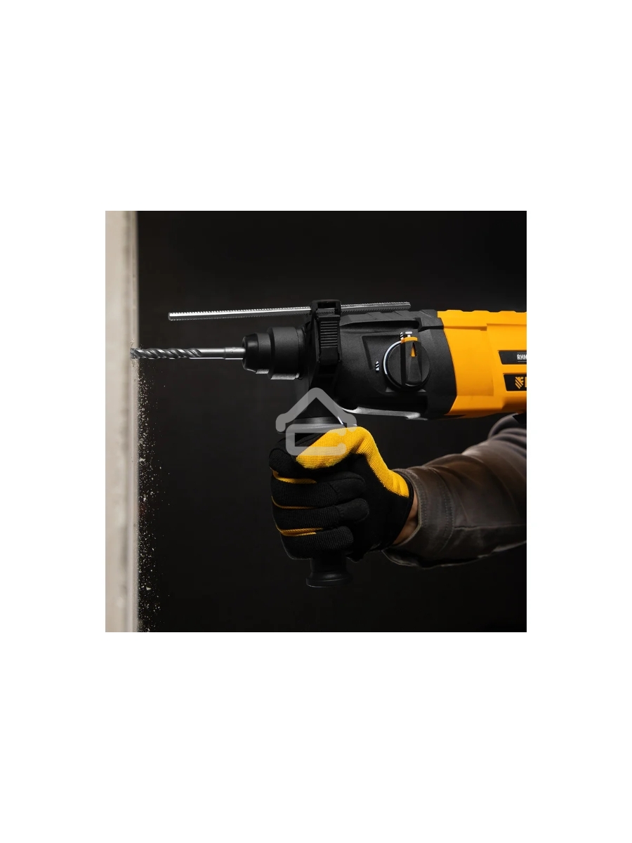 Перфоратор электрический RHH-600-22, SDS-plus, 600 Вт, 2,5 Дж, 2 реж. Denzel