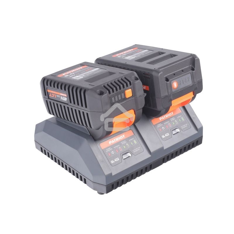 Устройство зарядное GL422, 40В платформа LCT, ток зарядки 2,0А, два слота
