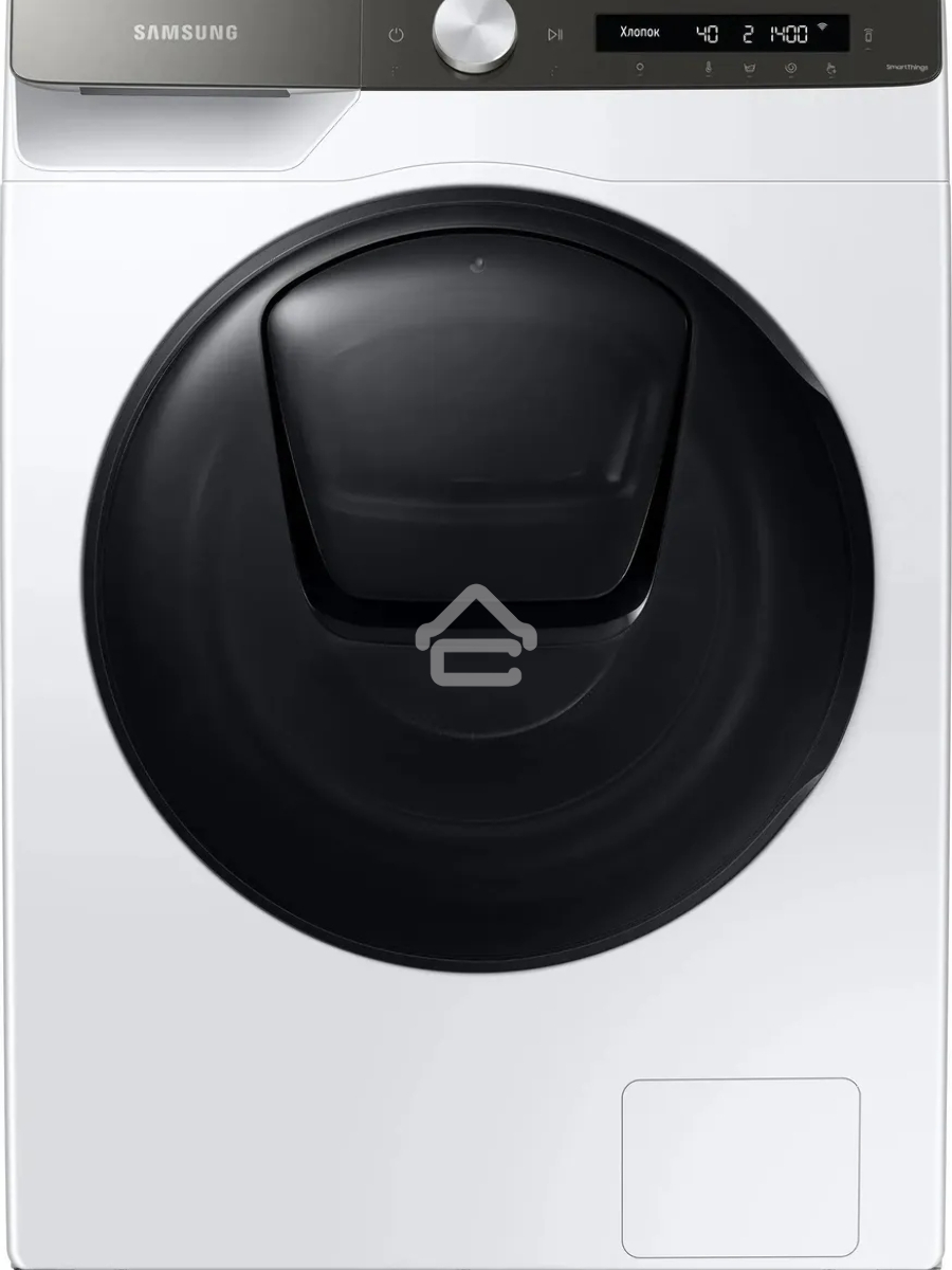 Стирально-сушильная машина Samsung WD80T554CBT/LD белый, загрузка фронтальная 8 кг, 1400 об/мин, класс: A