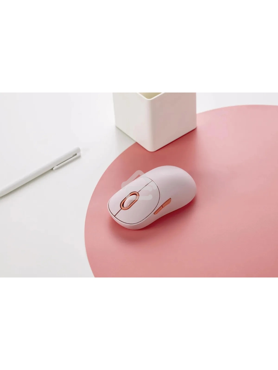 Мышь беспроводная Xiaomi BHR8911GL Wireless Mouse 3 розовый, 1200 dpi, USB/Bluetooth, кнопки - 4