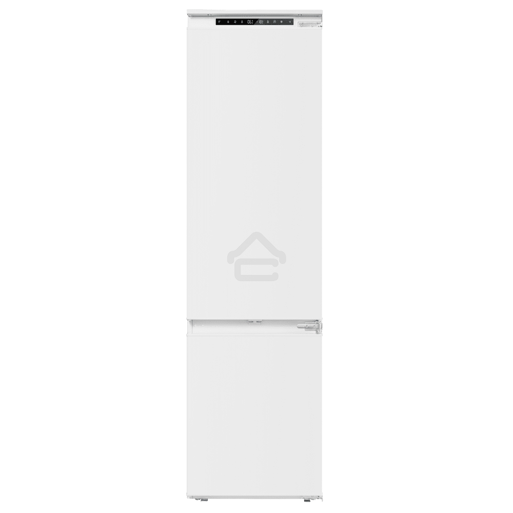 Встраиваемый холодильник Maunfeld MBF193SLFWGR Inverter белый двухкамерный 229/76 л морозилка снизу