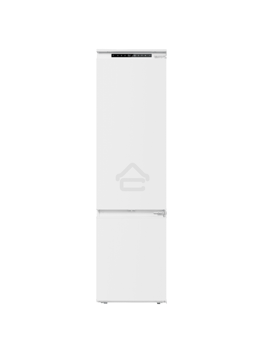 Встраиваемый холодильник Maunfeld MBF193SLFWGR Inverter белый двухкамерный 229/76 л морозилка снизу
