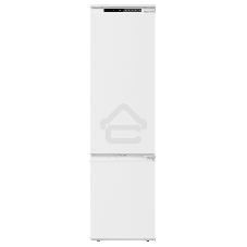 Встраиваемый холодильник Maunfeld MBF193SLFWGR Inverter белый двухкамерный 229/76 л морозилка снизу