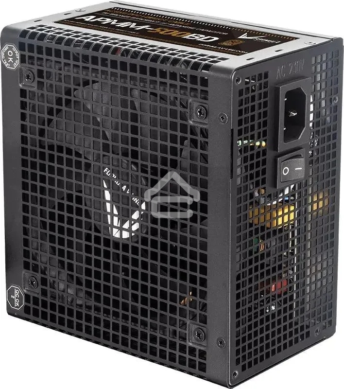 Блок питания Aerocool/Formula APMM-500BD, 500Вт, 80 PLUS Bronze, 120мм, черный