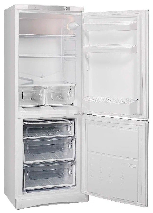 Холодильник Stinol STS 167 E бежевый двухкамерный 195/104 л морозилка снизу