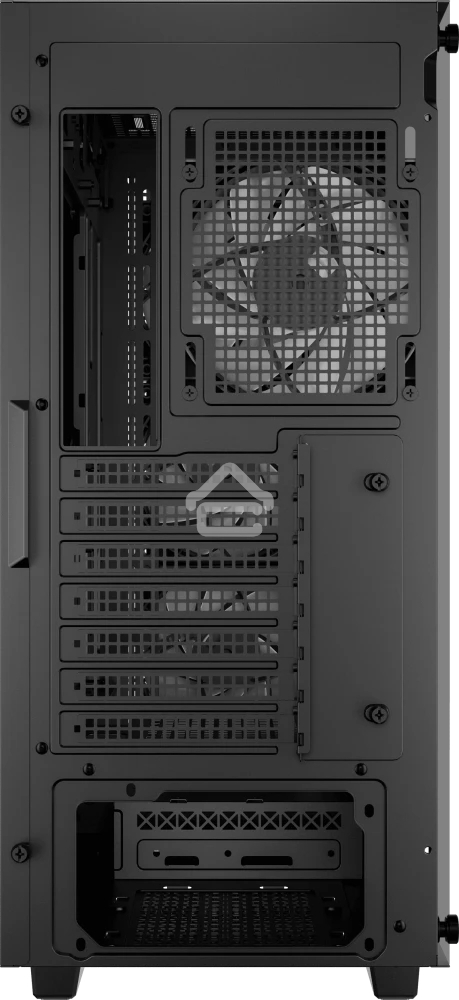 Компьютерный корпус Deepcool CC560 ARGb V2 без БП, боковое окно (закаленное стекло), 3x120мм ARGb LED вентилятор спереди и 1x120мм ARGb LED вентилятор сзади, черный, ATX