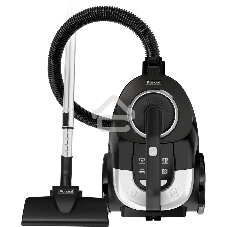 Пылесос Rondell RDE-2060 черный/серый, 500/2400 Вт, уборка сухой, пылесборник контейнер 2.5 л