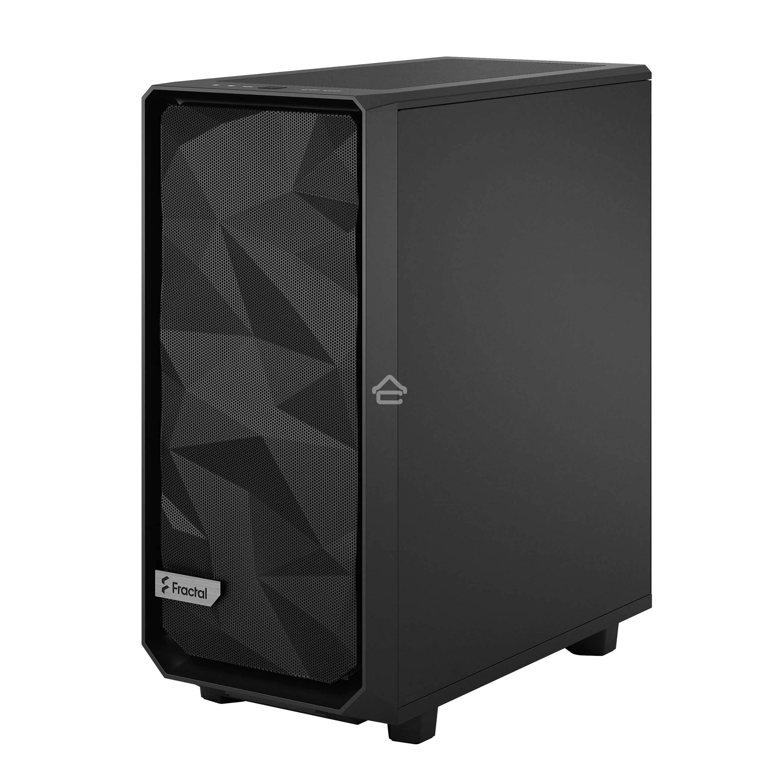 Компьютерный корпус Fractal Design MESHIFY 2 COMPACT BLACK - DARK TG/ATX, TG/2x140мм & 1x120мм fans inc./FD-C-MES2C-02