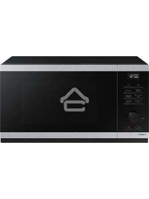 Микроволновая печь Samsung MG23DG4524ATBW нержавеющая сталь/черный 23л. 800Вт переключатели - поворотный механизм